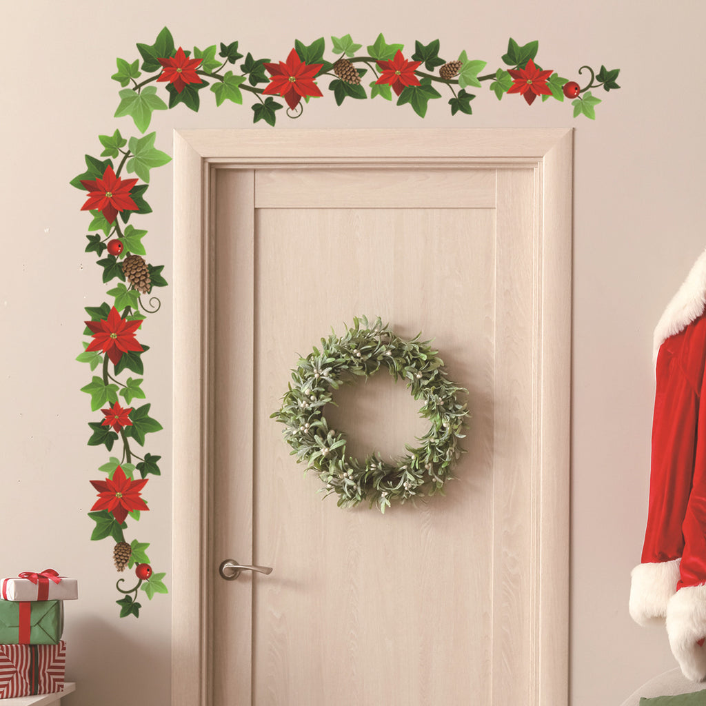 Christmas Vine HANAFUJI Wall Stickers