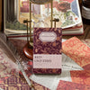 Retro Artistic Flower Creative Journal Gift Decoration Base Paper