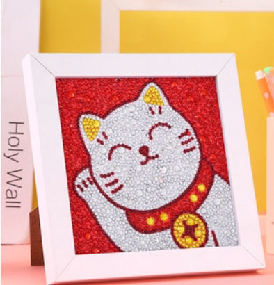 5D Diamond Painting Kit Kids DIY Full Drill Rhinestone Kits