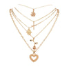 Vintage necklace pendant alloy necklace