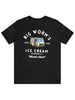Men's Ice Cream Truck Pattern Printed Round Neck Short Sleeved T-shirt, Casual Summer T-shirt, Suitable For Daily Wear And Vacation Destinations