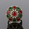 Antique Wedding Necklace Ring Earring Jewelry Set