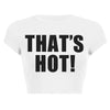 High Waist Short Sleeve T-shirt Women's Summer