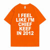 Men's Printed Cotton Short-sleeved T-shirt