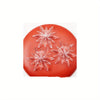 25pcs Crystal Christmas Tree Ornaments Set - Acrylic Snowflake & Icicle Drops, Clear Plastic Decorations for Holiday & New Year's Party