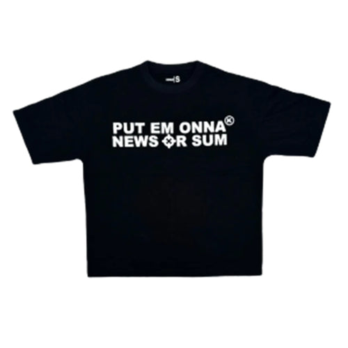 Men's Drop Shoulder Cotton Crew Neck T-shirt