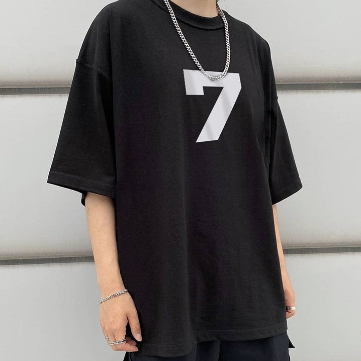 Digital Print Casual Couple Round Neck Half Sleeve