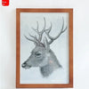 Rectangular Solid Wood Photo Frame Photo Wall Wall Hanging Table Wooden Picture Frame