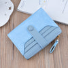 Fashion Zipper Hasp Leather Wallet Card Holder