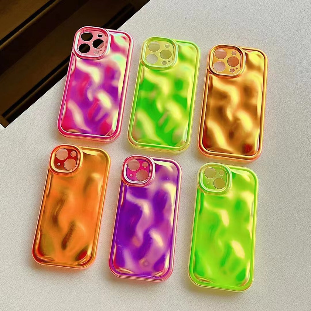 All Wrapped Creative Light Meteorite Pattern Mobile Phone Protective Cover