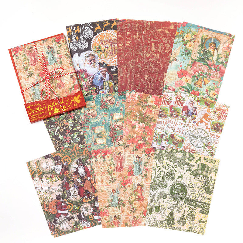 Christmas DIY Journal Decorative Source Material 40 Sheets