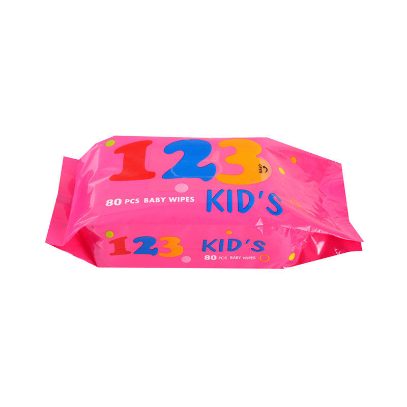 80 Pieces Of Wet Tissue Paper Disposable Cleaning Care Portable Wipe Wipes