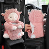 Creative Car Tissue Box Trash Can Two-in-one Cute Armrest Box Pumping Paper Box
