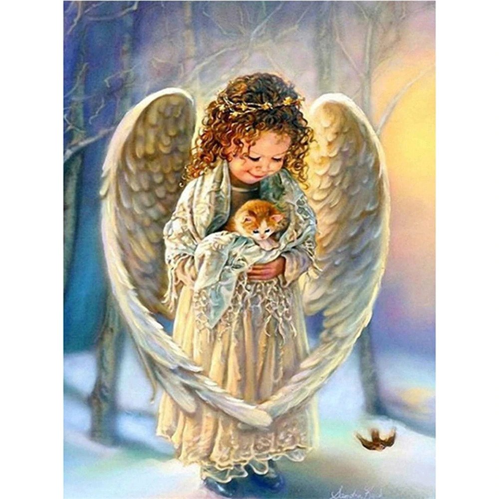 Angel and Kitten