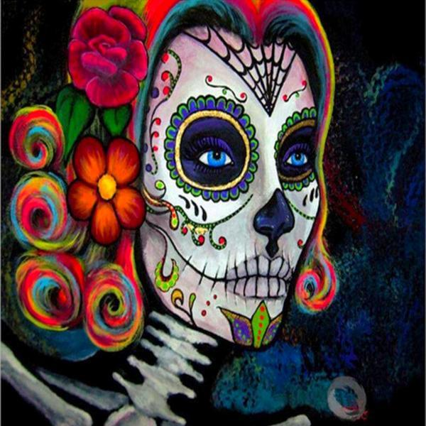 Dia de los Muertos 5D Diamond Painting Kit