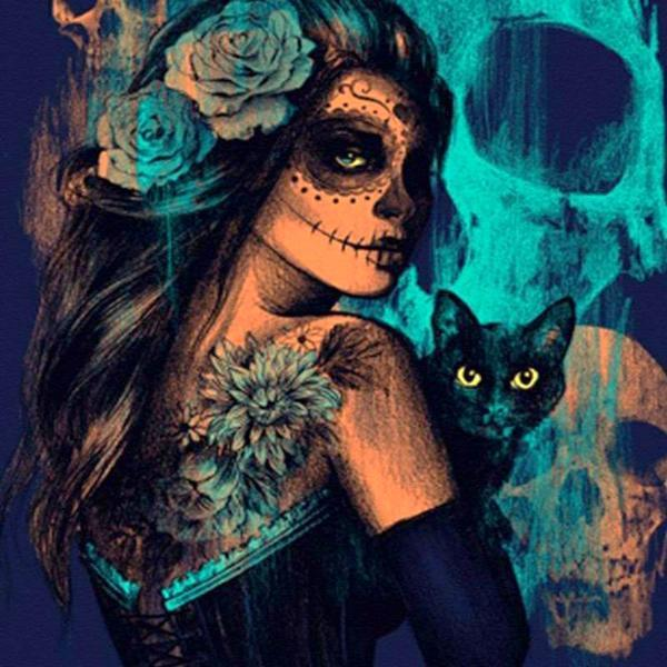 Dia De Muertos Diamond Painting