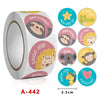 Copper Board Self-adhesive Children's Cartoon Stickers Label
