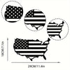 American Flag Map Metal Wall Iron Craft Decorations