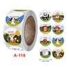 Copper Board Self-adhesive Children's Cartoon Stickers Label