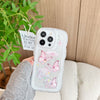 Painted Butterfly Glitter Transparent Drop-resistant Protective Cover