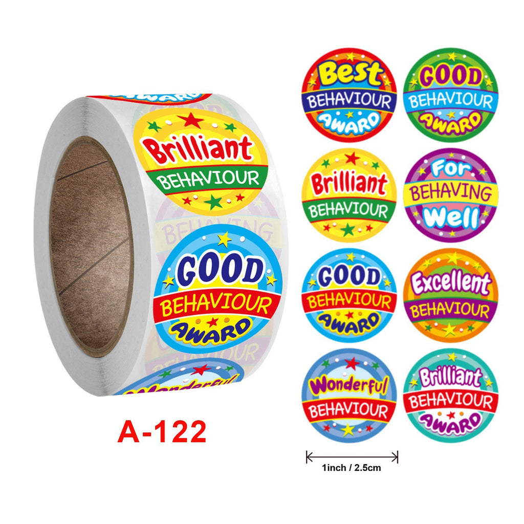 Copper Board Self-adhesive Children's Cartoon Stickers Label