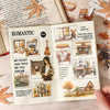 Yuezhen Flower Bloom Four Seasons Pet Sticker Journal Stickers