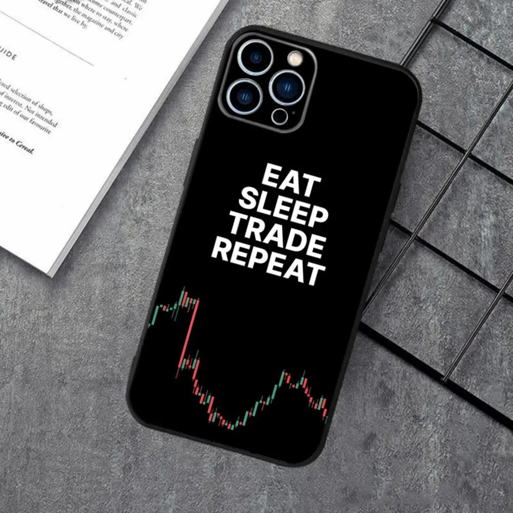 Black Rear Cover Anti-fall Protective Case Phone Case