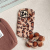 Personalized Leopard Print Autumn And Winter Plush Phone Case