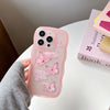 Painted Butterfly Glitter Transparent Drop-resistant Protective Cover
