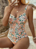 Personalized Women's One-piece Printed Swimsuit
