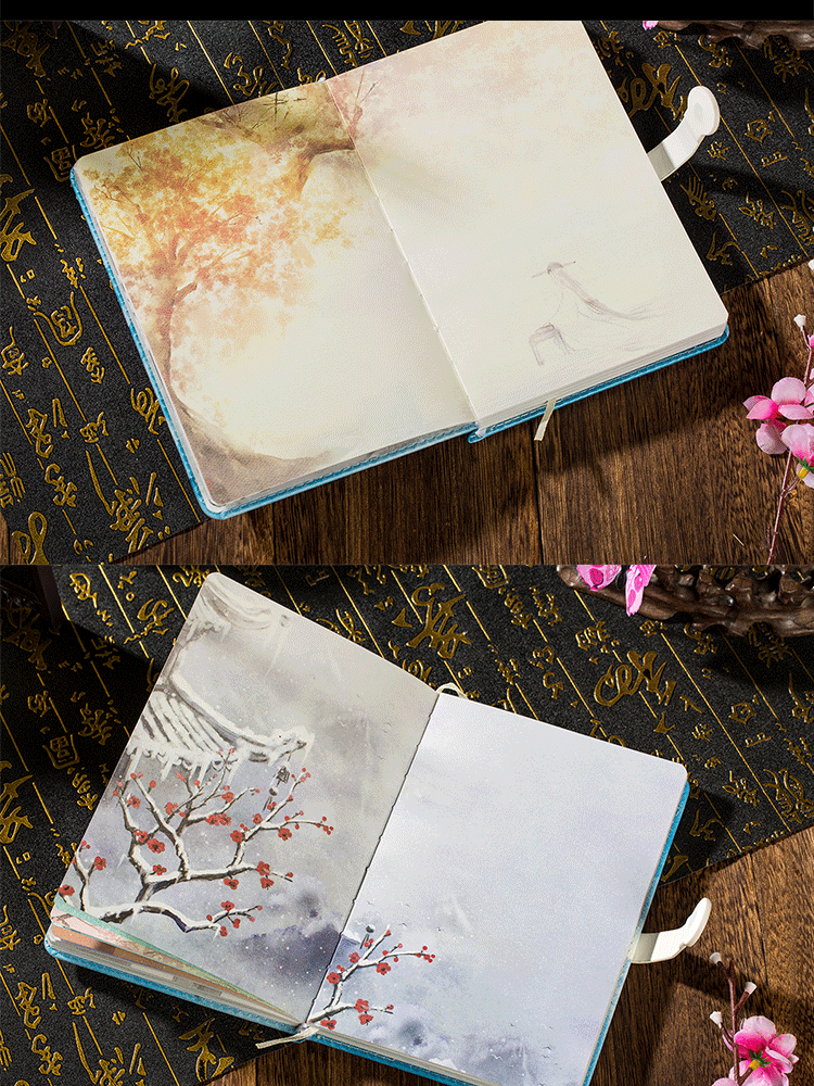 1Pc Anime Grandmaster Of Demonic Cultivation MDZS Notebook Wei Wuxian, Lan Wangji Planner Notebook Magnetic Buckle Book