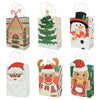 Christmas Kraft Paper Portable Paper Bag