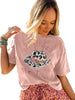Fashion Letter Print Short-sleeve
