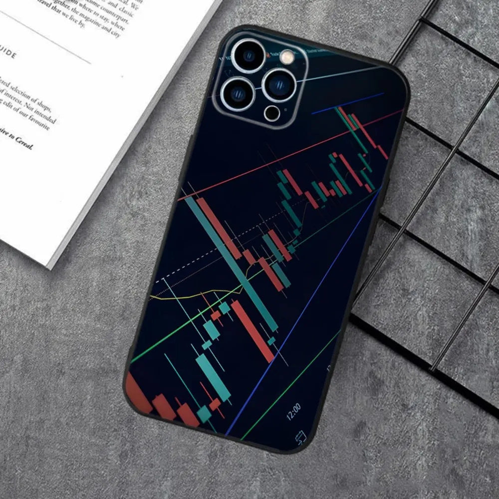 Black Rear Cover Anti-fall Protective Case Phone Case