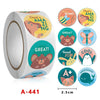 Copper Board Self-adhesive Children's Cartoon Stickers Label