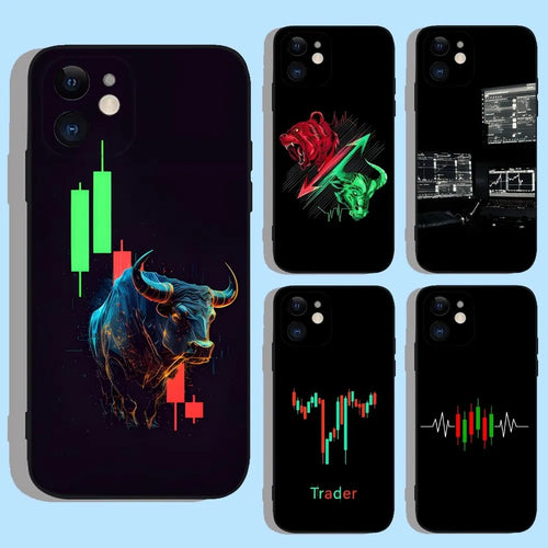 Black Rear Cover Anti-fall Protective Case Phone Case