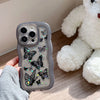 Painted Butterfly Glitter Transparent Drop-resistant Protective Cover
