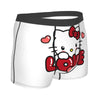 Custom Male Cool Hello Kitty Men Underwear Boxer Briefs Soft Shorts Panties Underpants