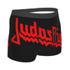 Judas Priest Accessories British Steel Firepower Men Boxer Briefs Breathable Underwear Top Quality Print Shorts Birthday Gifts