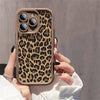 Leopard Print Pattern Phone Case For iPhone 11 12 13 14 15 16 Pro Max X XR XS Max 7 8 Shockproof Silicone Soft TPU Back Cover