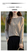 2024 Autumn  Winter Knitted Round Neck Cardigan Women's Wool Sweater Women's 100% Wool Korean Version Loose Top Cashmere Jacket