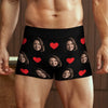 Custom Boxers Men Women Personalised Boxers With Face On Underwear Heart Socks Valentine's Day Gifts For Boyfriend/Husband