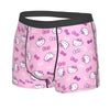 Custom Male Cool Hello Kitty Men Underwear Boxer Briefs Soft Shorts Panties Underpants