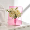 Nordic ins creative art photo frame vase hydroponic flower arrangement acrylic advanced feeling office B&B decoration