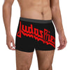 Judas Priest Accessories British Steel Firepower Men Boxer Briefs Breathable Underwear Top Quality Print Shorts Birthday Gifts