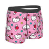 Custom Male Cool Hello Kitty Men Underwear Boxer Briefs Soft Shorts Panties Underpants