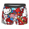 Custom Male Cool Hello Kitty Men Underwear Boxer Briefs Soft Shorts Panties Underpants