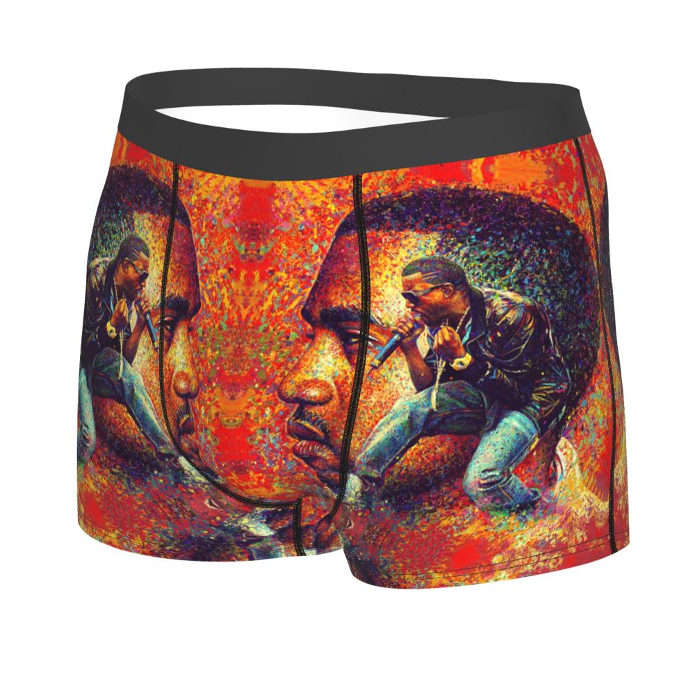 Custom Funny Kanye West Meme Boxer Shorts For Men 3D Print Sexy POP Rapper Underwear Panties Briefs Soft Underpants