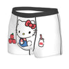 Custom Male Cool Hello Kitty Men Underwear Boxer Briefs Soft Shorts Panties Underpants