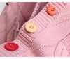 2024 Autumn Winter Women Print Cardigan Sweater Coats Female Long Sleeve V-neck Loose Knitted Jackets Casual Sweater Cardigans